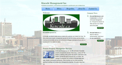 Desktop Screenshot of kincademanagement.com